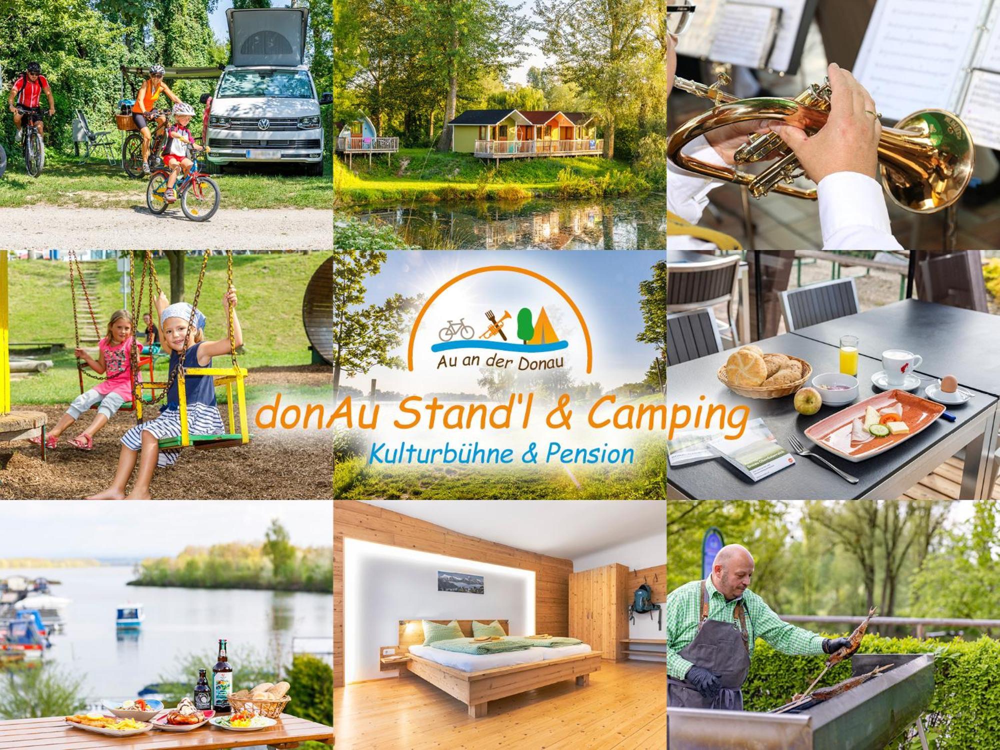 Camping & Pension Au An Der Donau Eksteriør bilde