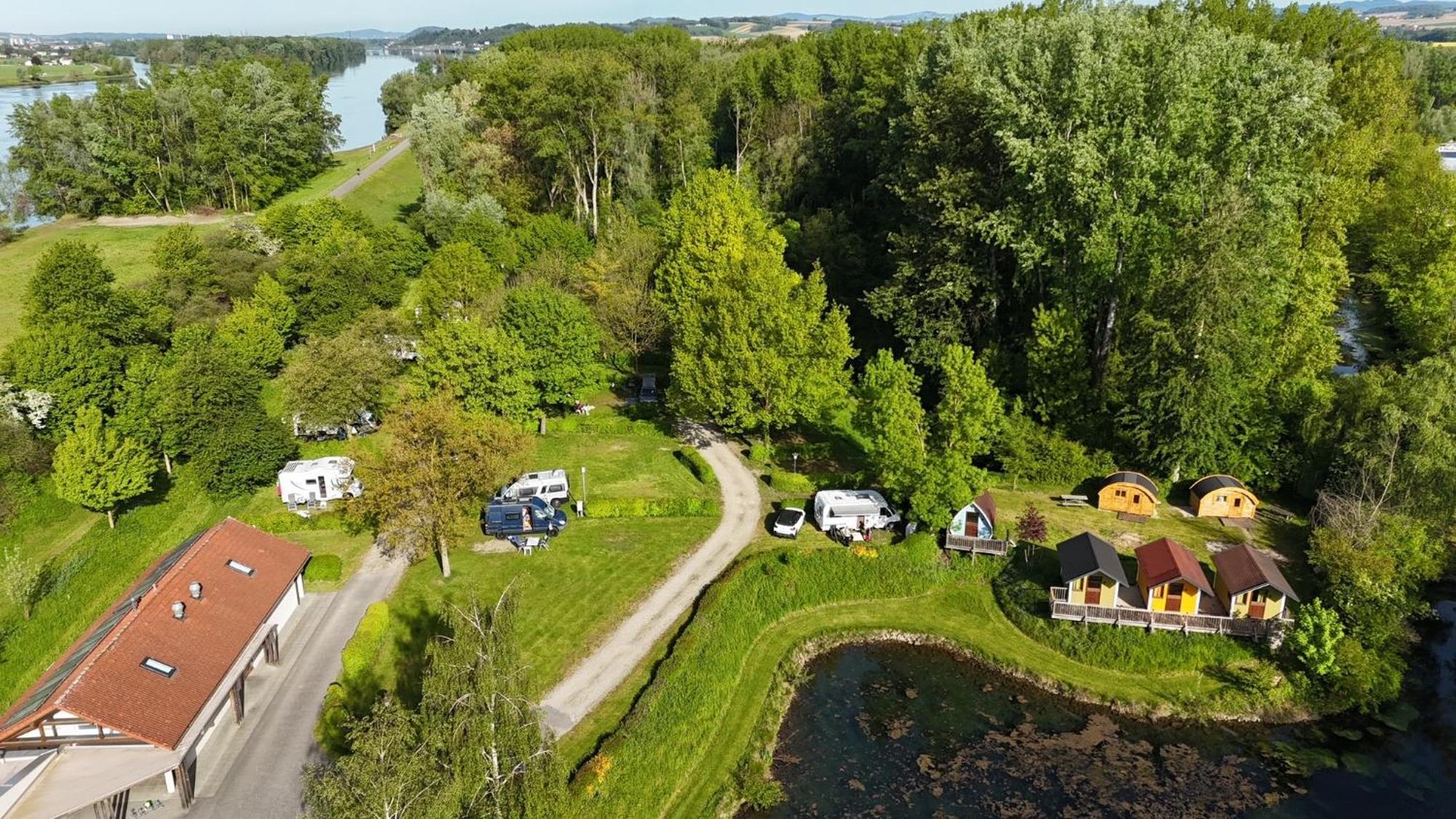 Camping & Pension Au An Der Donau Eksteriør bilde