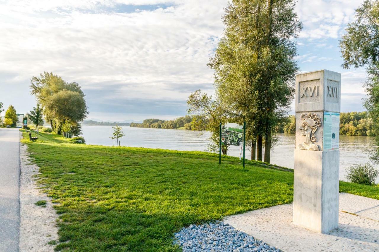 Camping & Pension Au An Der Donau Eksteriør bilde